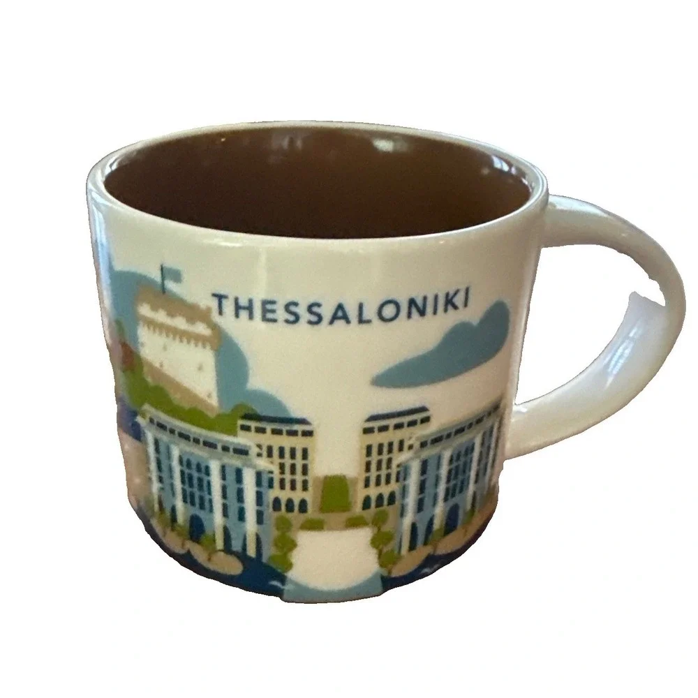 Starbucks You Are Here - World Collection- THESSALONIKI, Greece EUC